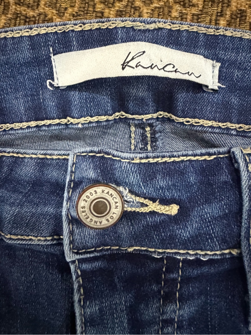 KanCan Women's Medium Wash Skinny Jeans